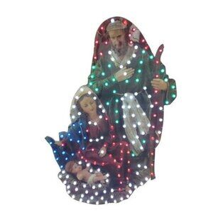 48" LED Holy Family Christmas Nativity Scene - Outdoor Decoration by Northlight